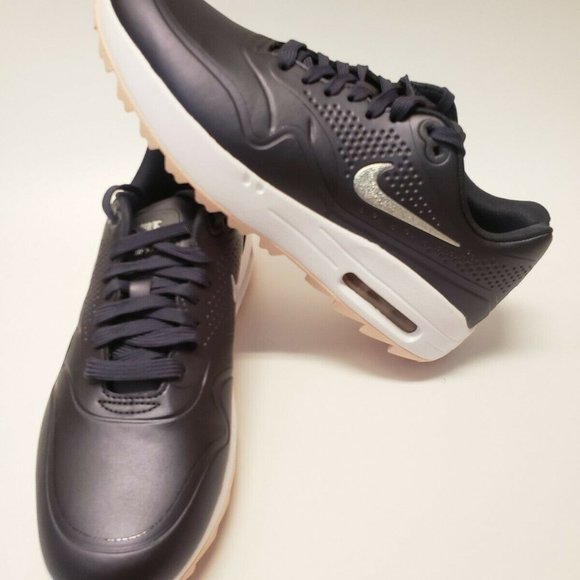 Nike Women's Air Max 1 G Purple Golf Shoes